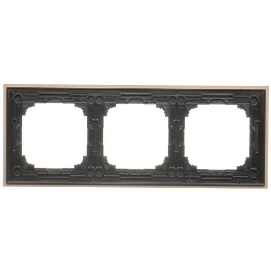 Ramka metalowa trójkrotna Simon 55 Nature