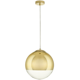 FLASH M lampa wisząca  złota 30 cm 