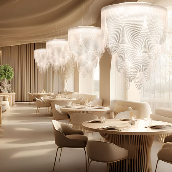 Lampa wisząca Ceremony L 90 biała Slamp 