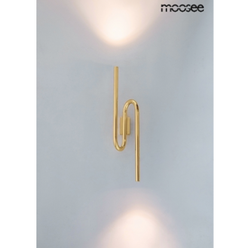 MOOSEE lampa ścienna MACAROON złota