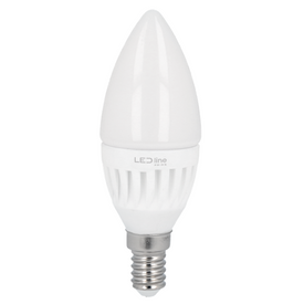 Żarówka LED line PRIME LED E14 5W 6500K 700lm 170-250V C37 ŚWIECZKA