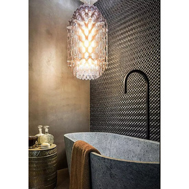 Lampa wisząca Chantal pomarańczowa S Slamp