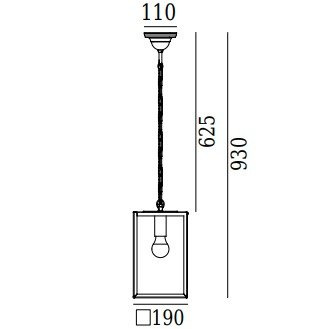 Oprawa wisząca Lofoten Norlys Art.1944