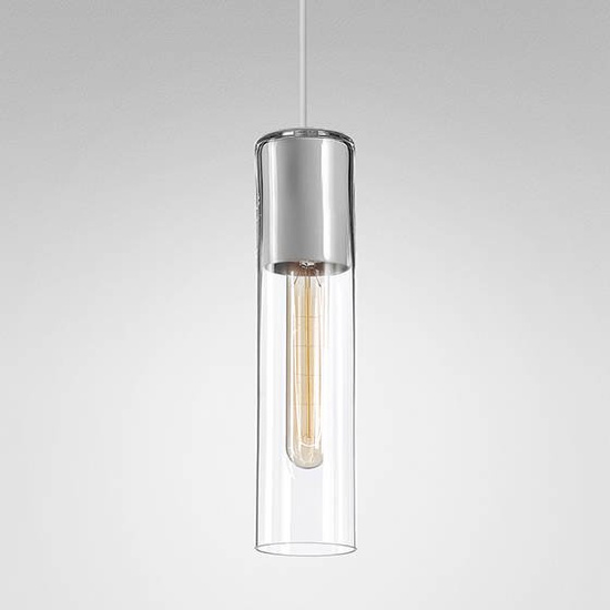 LAMPA WISZĄCA MODERN GLASS TR Tube E27 230V AQFORM