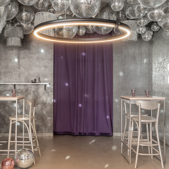 Lampa wisząca RIBBY circle up&down LED AQFORM