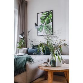 Kierunkowa biała lampa podłogowa Kaja Azzardo