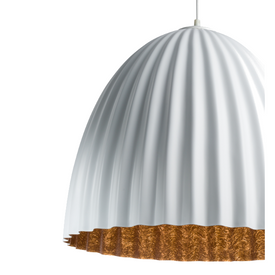 TELMA 50 biały_miedziany lampa wisząca 32023