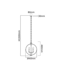 Lampa wisząca Candi S OPEN DESIGN HIGHLIGHTS