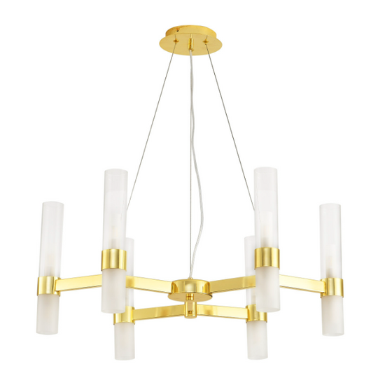 Lampa wisząca CANDELA-6 złota 70 cm Step into design 