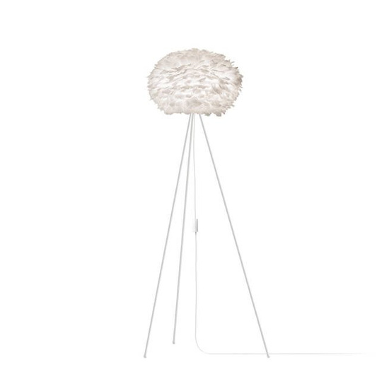 Lampa podłogowa tripod EOS medium biała UMAGE