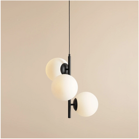 Lampa wisząca FIN 3 BLACK M Aldex