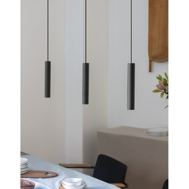 Lampa wisząca Chimes czarny dąb UMAGE