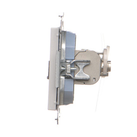 Gniazdo komputerowe podwójne ekranowane RJ45 kat. 6 Simon 55