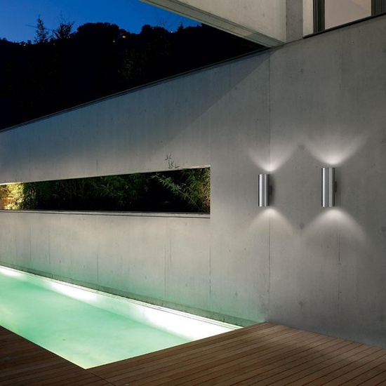 KINKIET ZEWNĘTRZNY GUN AP2 BIG 163604 IDEAL LUX