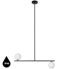 SUGURI C lampa wisząca XL czarna IP44 UMMO