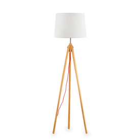 LAMPA PODLOGOWA NA TRÓJNOGU  YORK PT1 WOOD 089805 IDEAL LUX 