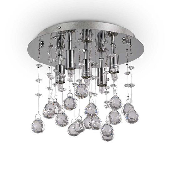 Lampa wisząca MOONLIGHT PL5 CROMO 094649 IDEAL LUX