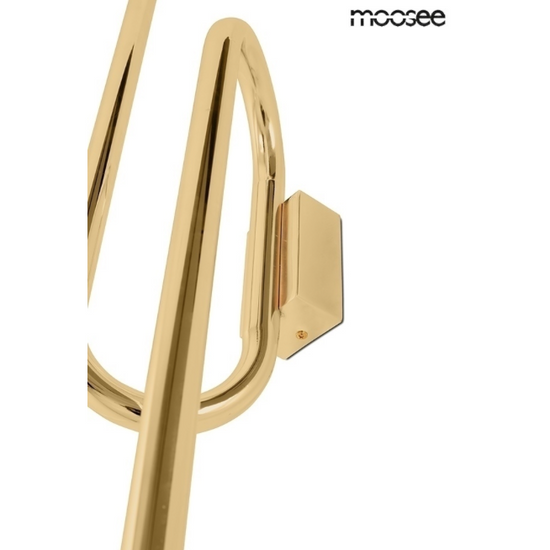 MOOSEE lampa ścienna MACAROON złota