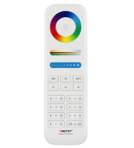 Pilot 7-strefowy RGB/RGBW/RGB+CCT dotykowy Zigbee 3.0 (FUT089Z)