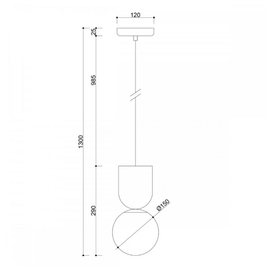 LUOTI lampa wisząca biała IP44 UMMO