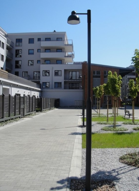 Oprawa masztowa Koster Norlys art 1913 aluminium