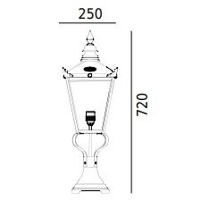 Słupek ogrodowy Chelsea Norlys art.956