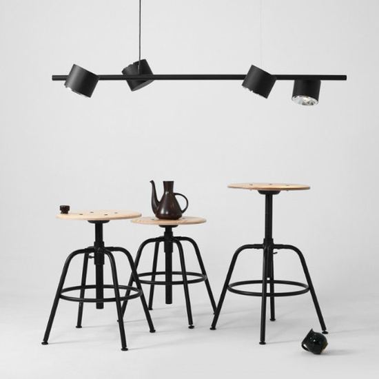 Lampa wisząca Bot 1047L czarna