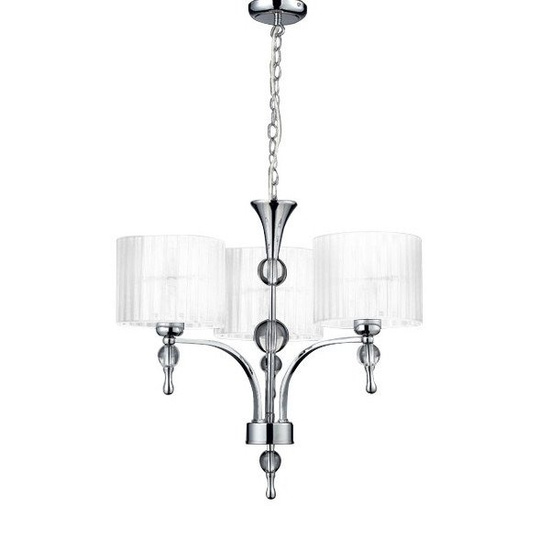 Żyrandol Impress 3 biały AZ1006