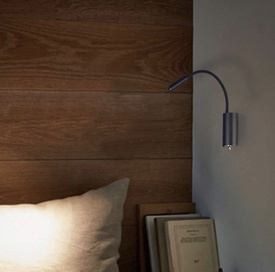 Kinkiet LED do czytania Nuto Nero OPEN DESIGN HIGHLIGHTS