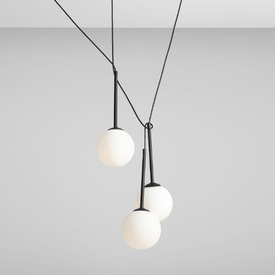 Lampa wisząca Bosso 3 1087E_1 czarna