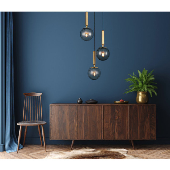 Lampa wisząca Ravena PND-2324-3A BRO+SG Italux