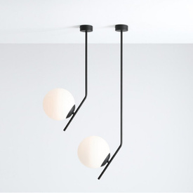 Lampa wisząca Gallia Long 1095PL_G1_L czarna