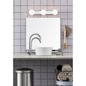 Kinkiet łazienkowy Mini 3L chrom IP44 Markslojd