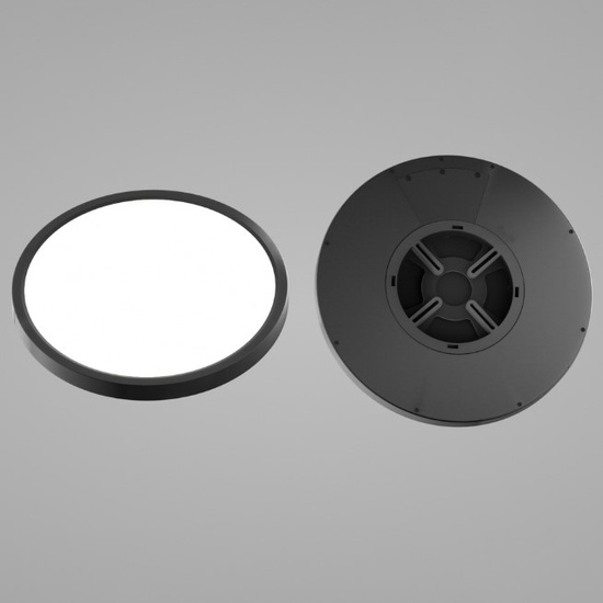 Plafon Alata CZARNY PLF-72836-300R-24W-BL Italux