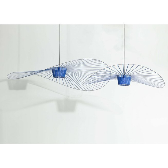 LAMPA WISZĄCA VERTIGO KOBALTOWA - 140 cm