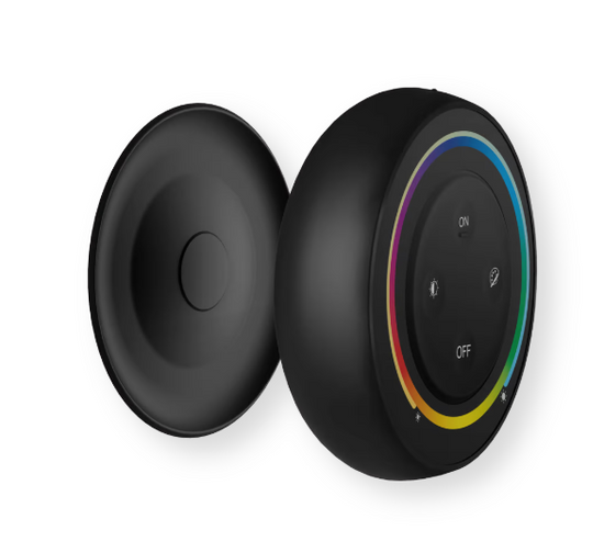 Pilot 1-strefowy RGB+CCT MiBoxer czarny, magnetyczne (S2-B)