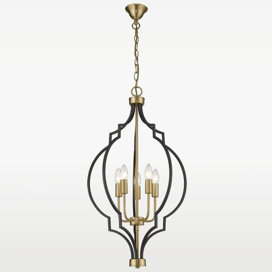 Lampa wisząca Nashville Cosmo Light P05186BK