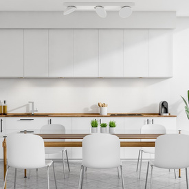 Reflektory Castelio 3 biały Italux