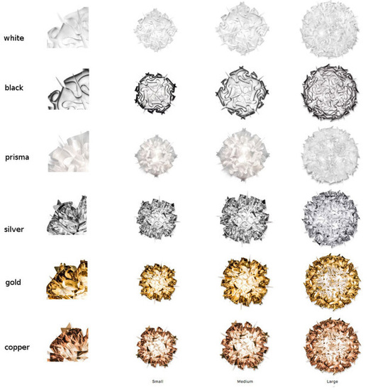 Plafon Veli Large Gold Slamp