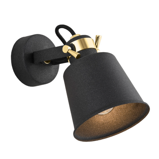 Kinkiet kongo 4161 czarny Argon