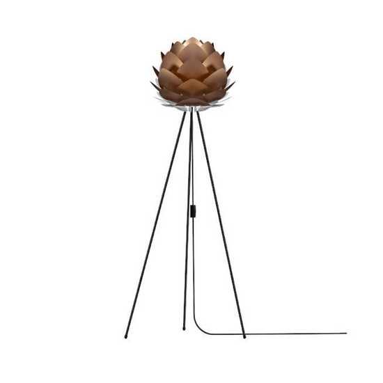 Lampa stojąca tripod SILVIA mini bronze UMAGE