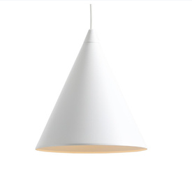 Biała lampa wisząca FORM ALDEX