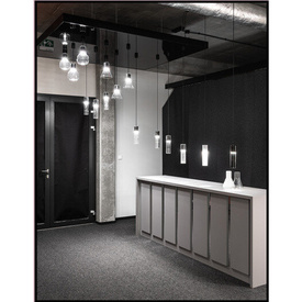 LAMPA WISZĄCA MODERN GLASS Flared TP E27 230V AQFORM 