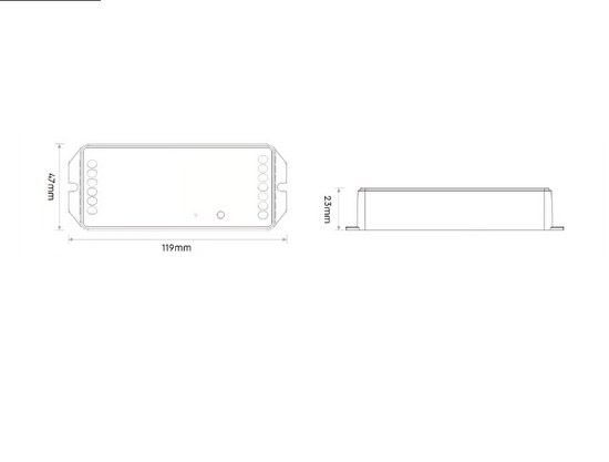 Kontroler 5w1 LED 12-48VDC 20A MiBoxer (FUT037P+) 