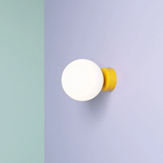 Kinkiet BALL wall MUSTARD S 1076C14_S Aldex