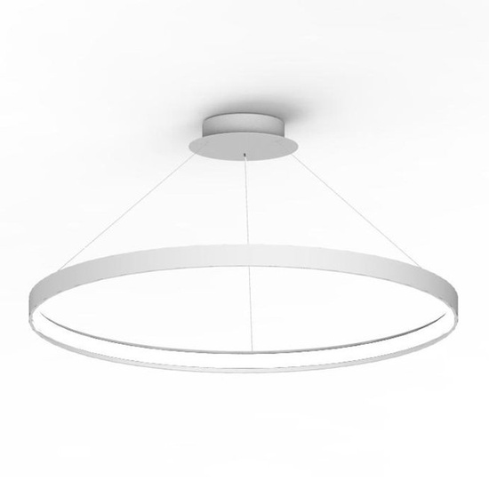 BIAŁA LAMPA WISZĄCA CIRCLE 78 LA0716/1 ZUMA LINE