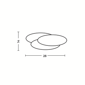 LAMPA CLOVER OVAL Azzardo