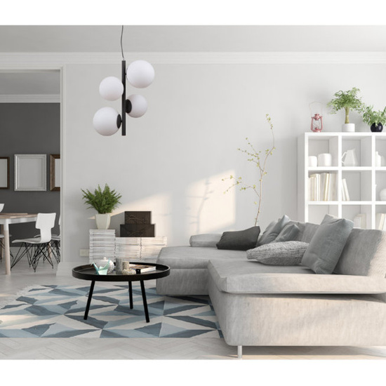 Lampa wisząca Riga PND-44213-4A-SBL Italux