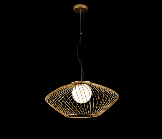 Lampa wisząca Plec P364PL-01G Maytoni