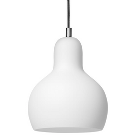 Lampa wisząca LONGIS WHITE I srebrne wykończenie KASPA